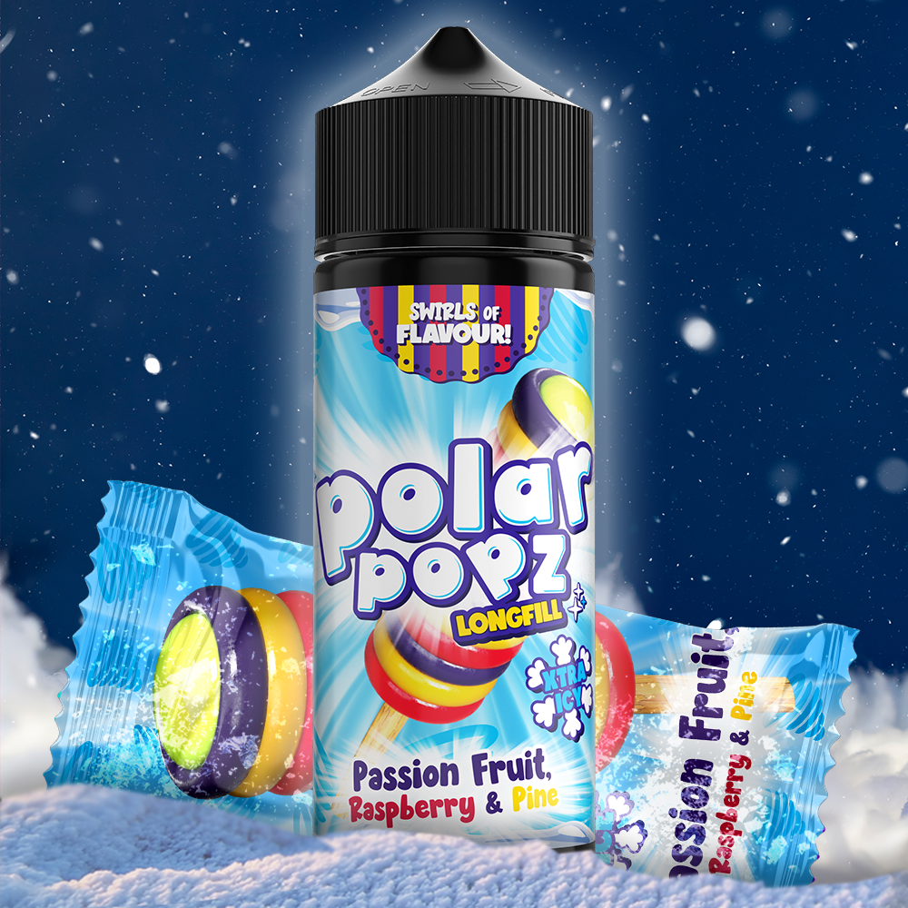 Vapology Polar Popz Ice Flavour Shot 120ml