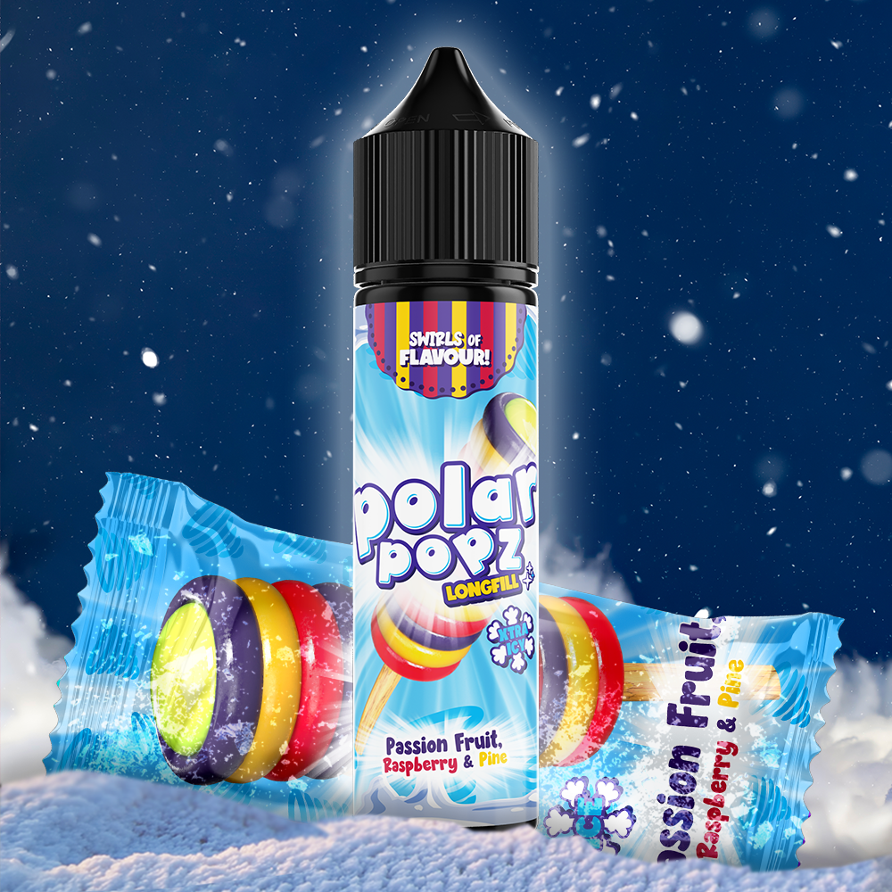 Vapology Polar Popz Ice Salt/MTL Flavour Shot 60ml